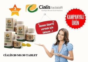 Cialis 20 Mg 30 Tablet 3 Kutu