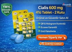 Cialis 600 mg 8 Tablet Cinsel İlaç