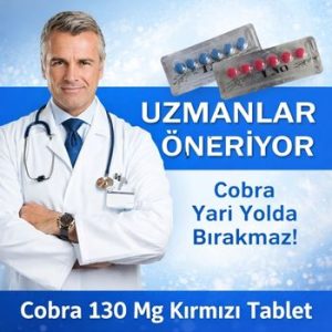 Cobra 130 Mg Kırmızı Tablet