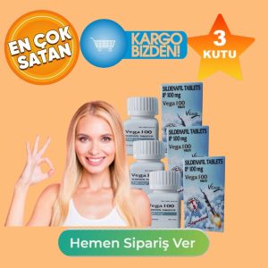 Vega 100 Mg 30 Tablet 3 Kutu